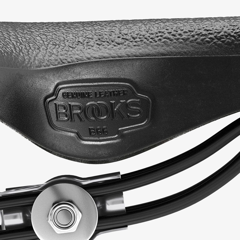 Brooks B66 Saddle in Black-8