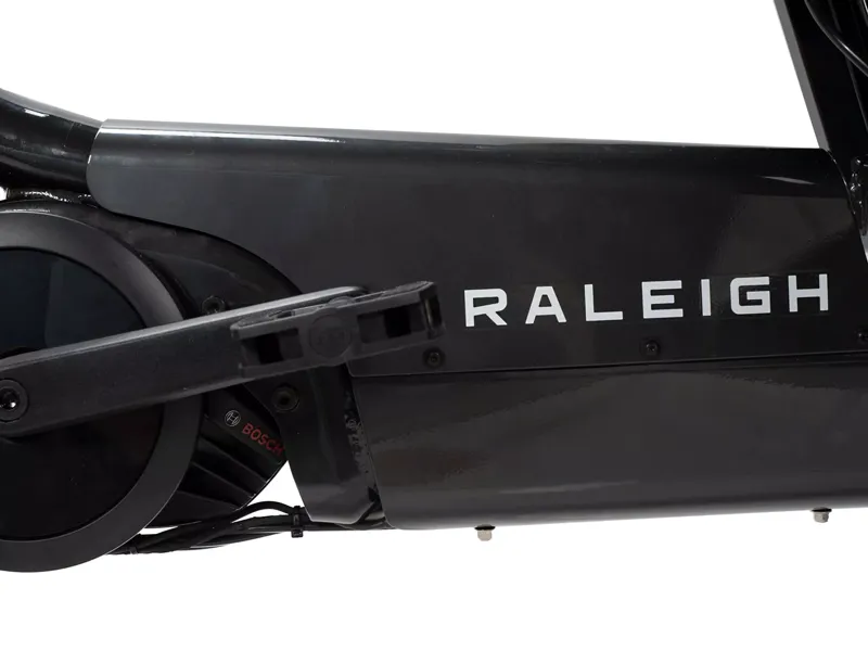 Raleigh Stride 3 Family Cargo Bike in Black/Yellow-5