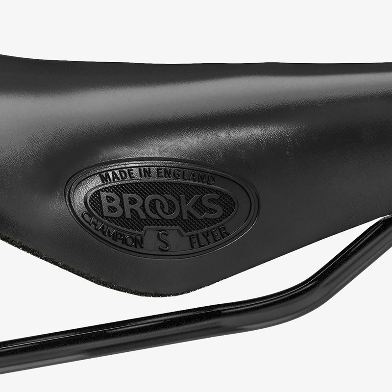 Brooks Flyer Short Ladies Saddle in Black-8