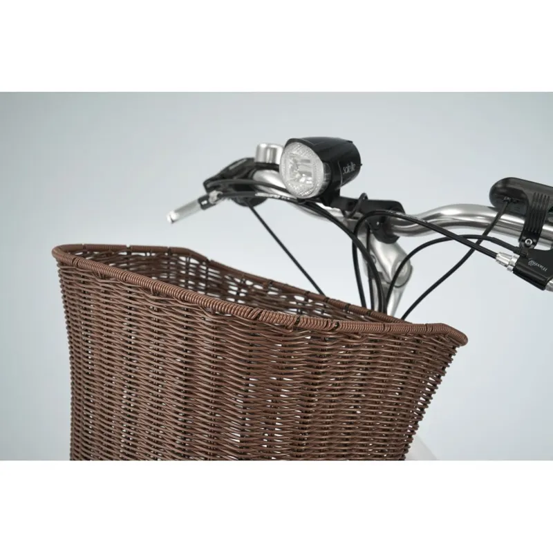 Pure Free Step Electric Hybrid Bike in White-6