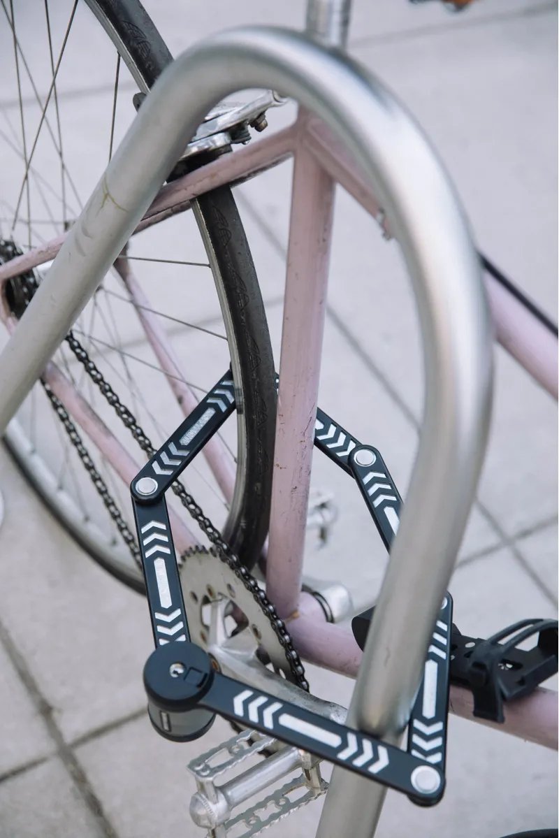 Kryptonite Kryptolok 685 Folding Sold Secure Bronze Lock in Black-4