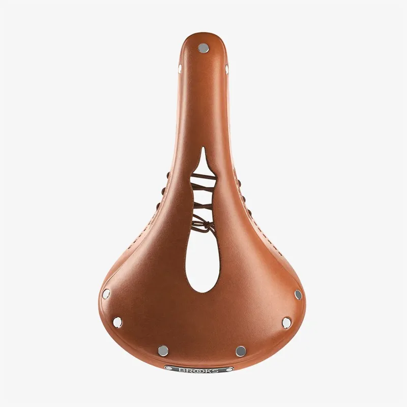 Brooks B17 Carved Saddle in Honey