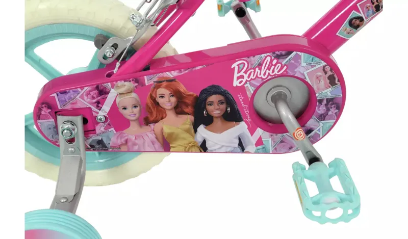 Barbie 12 inch Kids Bike in Pink-1