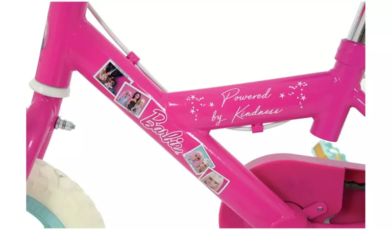 Barbie 12 inch Kids Bike in Pink-2