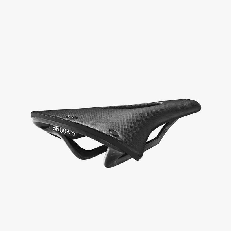 Brooks C13 Cambium Carved All-Weather Saddle in Black-2