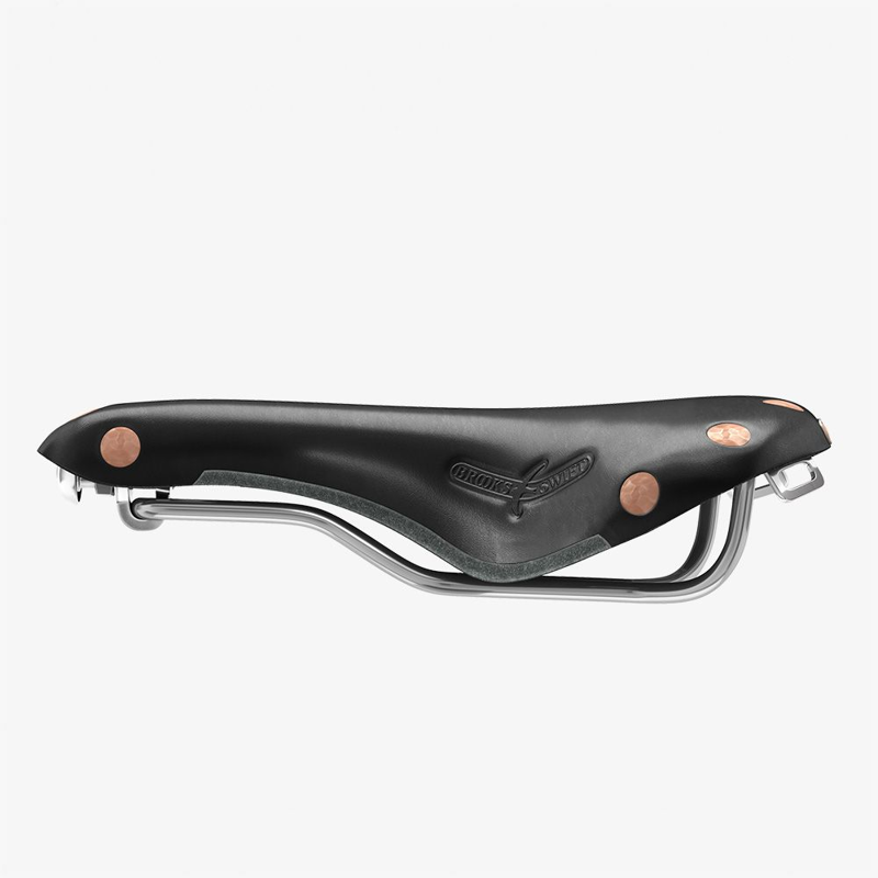 Brooks Swift Chrome Saddle in Black-4