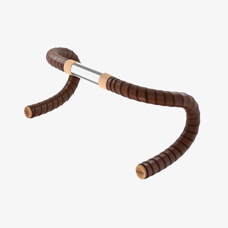 Brooks Cambium Rubber Handlebar Tape in Brown-1