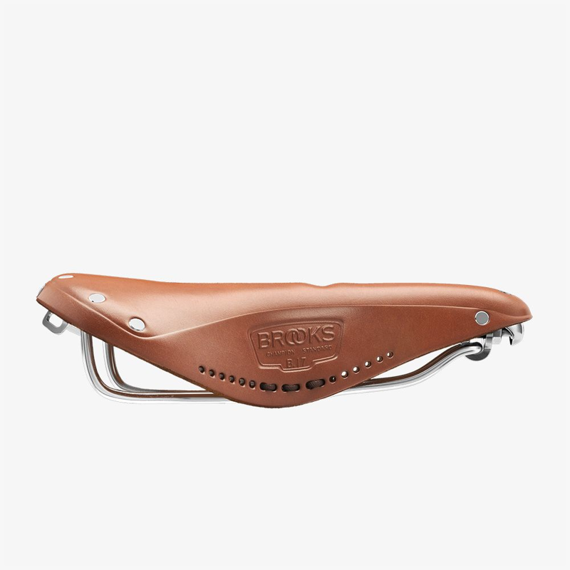 Brooks B17 Carved Saddle in Honey-3