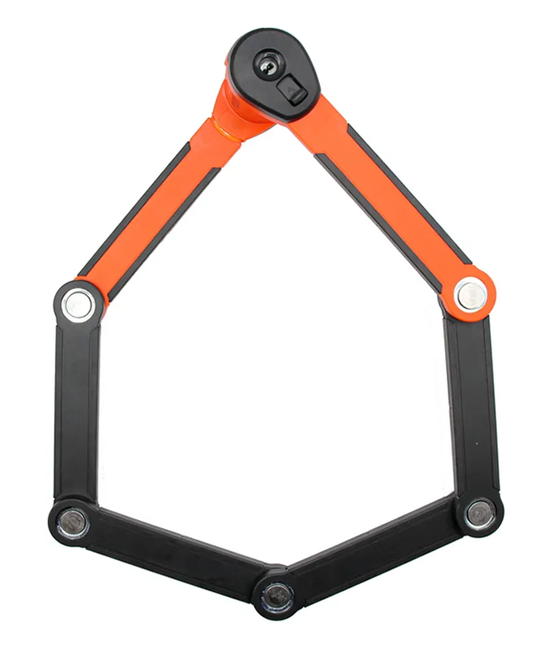 Kryptonite Evolution 790 Folding Lock in Orange/Black-3