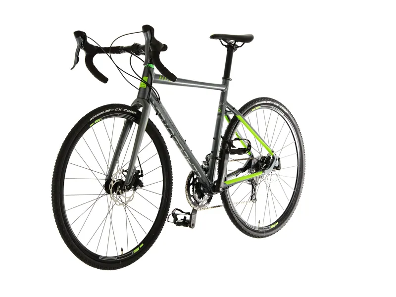 Claud Butler Radical Bike in Grey/Green-4