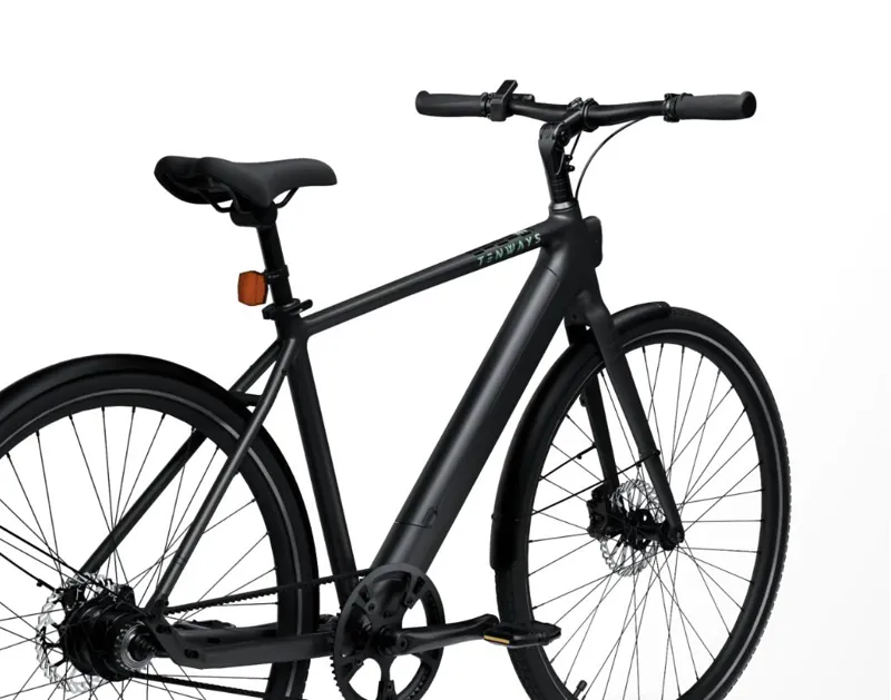 Tenways CGO600 PRO Lightweight City eBike in Midnight Black-5