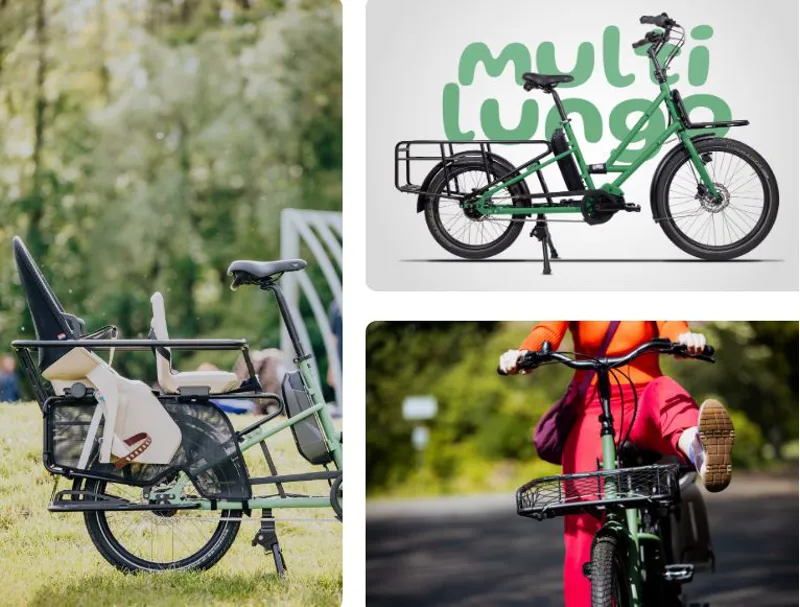 Veloe Multi-Lungo Cargo Line e-Cargo Bike with Enviolo HD Gates CarbonDrive CDX in 5 Colours-5