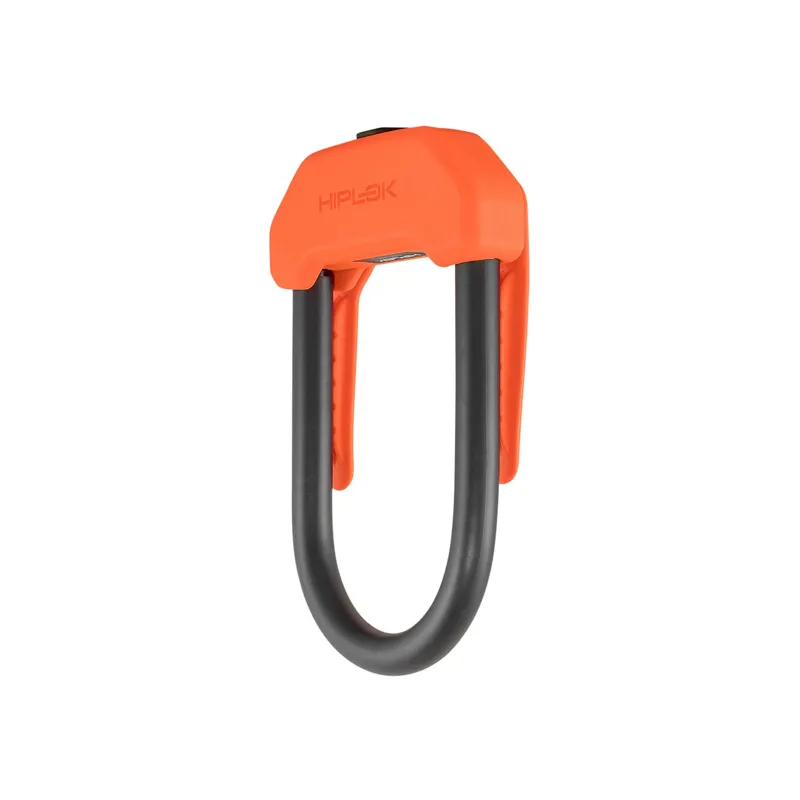 Hiplok DX Hardened Steel Sold Secure Diamond D-Lock in Orange