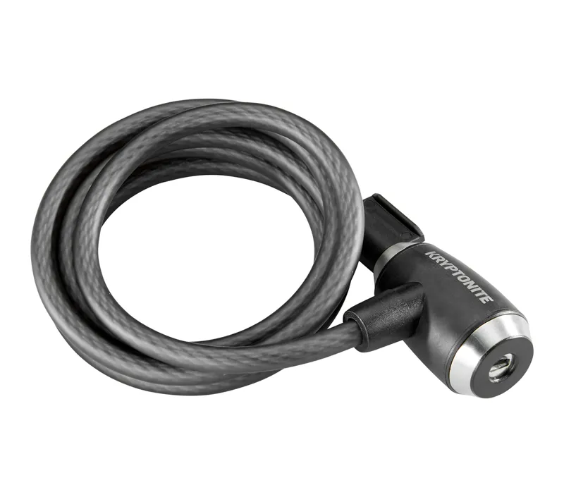 Kryptonite Kryptoflex 10mmx180mm Cable Lock in Black