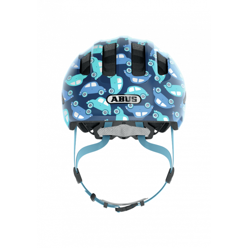 New Abus Smiley 3.0 LED Junior Helmet Dark Blue-3