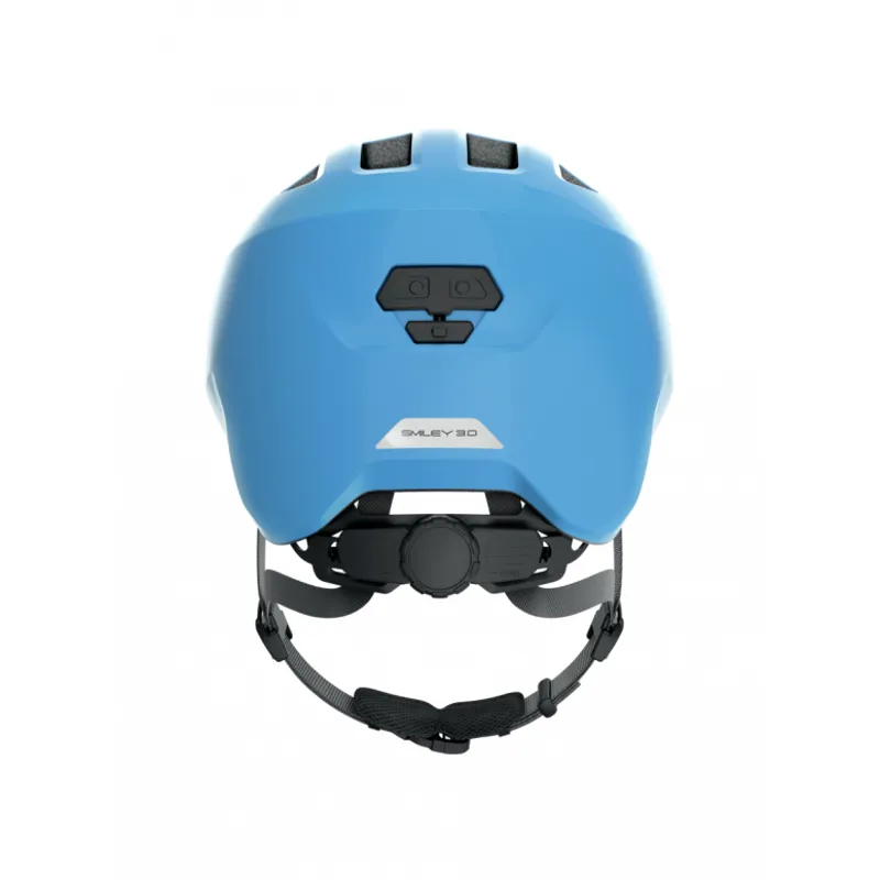 New Abus Smiley 3.0 Shiny Junior Helmet in Blue-1