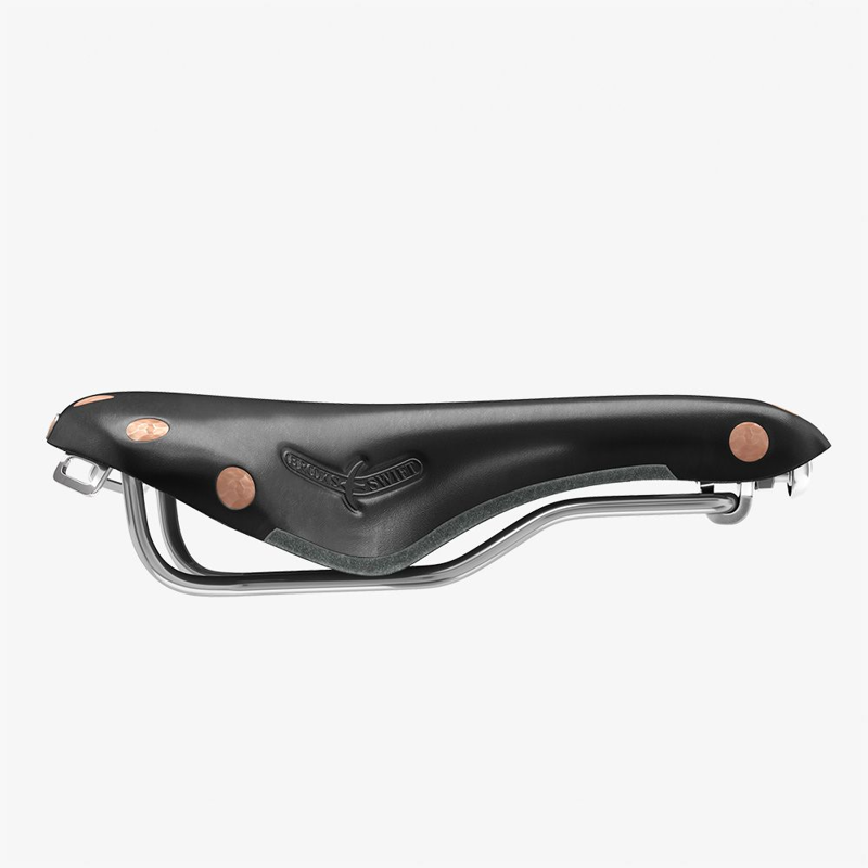 Brooks Swift Chrome Saddle in Black-3