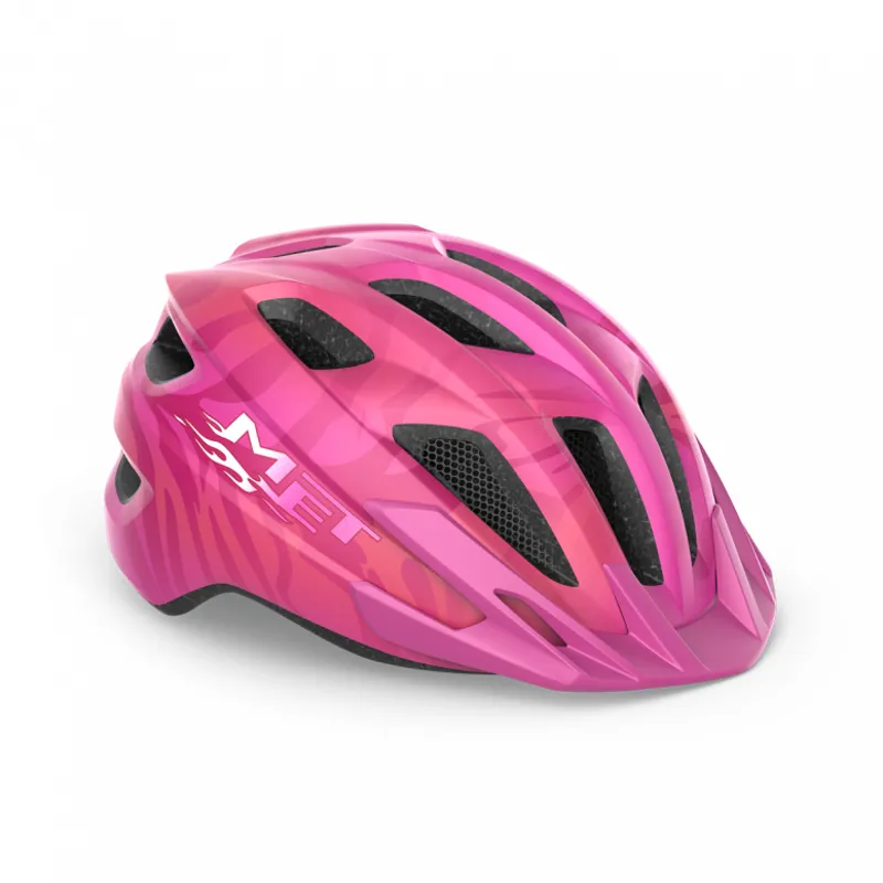 Met Crackerjack 52-57cm Uni-Size Kids Helmet in Pink