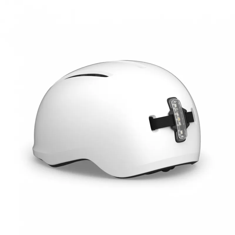MET Vibe Urban Syle Helmet in White-2