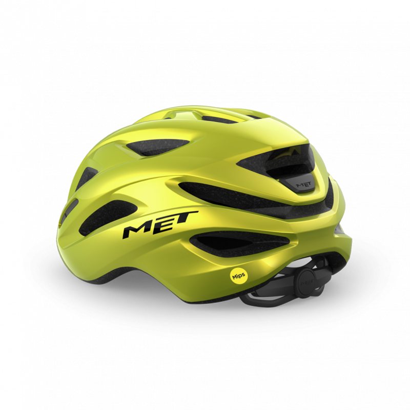 MET Idolo Road Helmet in Lime-2