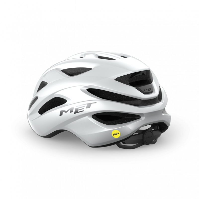 MET Idolo Road Cycling Helmet in White-2