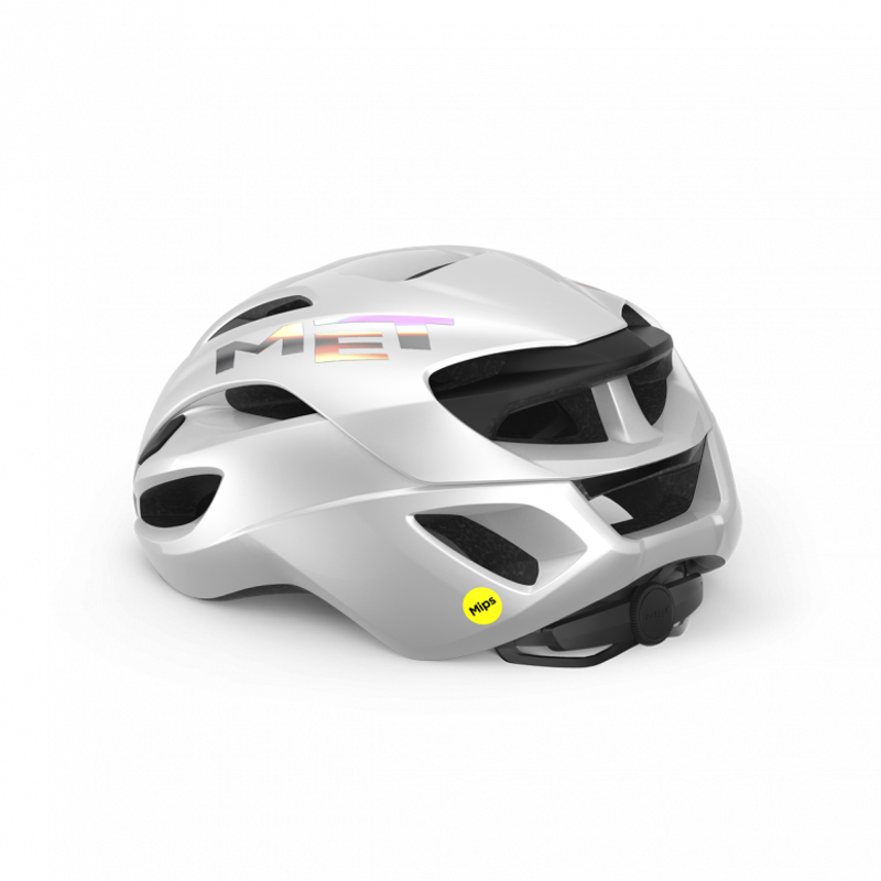 MET Rivale Road MIPS Helmet in White-1