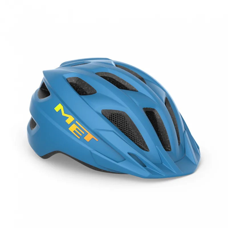 Met Crackerjack 52-57cm Uni-Size Kids Helmet in Cyan