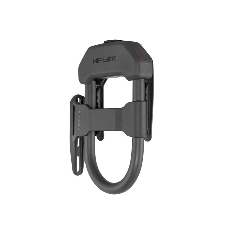 Hiplok DX Sold Secure Diamond D-Lock with Frame Clip in Black