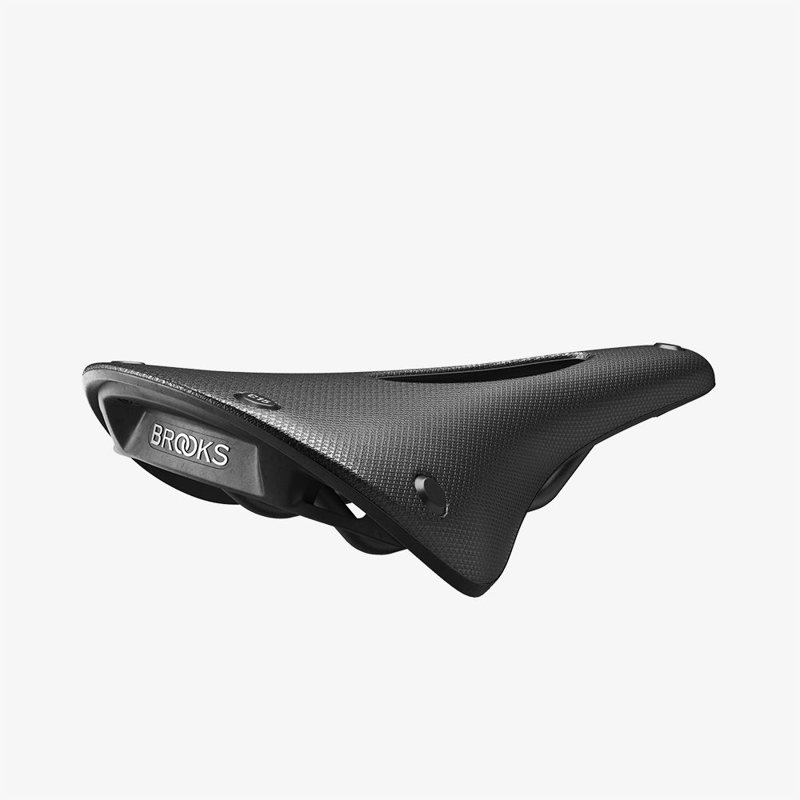 Brooks C15 Cambium Carved All-Weather Saddle in Black-2