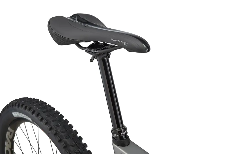 Whyte T-140C RSX  Full Suspension Trail Bike in Matt Grey with Black Grey-6