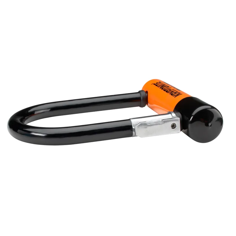 Kryptonite Evolution Mini-5 Sold Secure Gold Lock with Flexbracket in Orange/Black-2