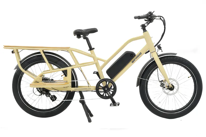 Revom Multi C1 Electric Cargo Bike in Cream
