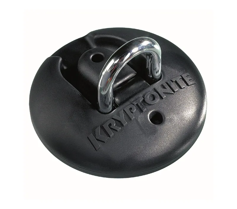 Kryptonite Stronghold Sold Secure Diamond Ground Anchor in Black