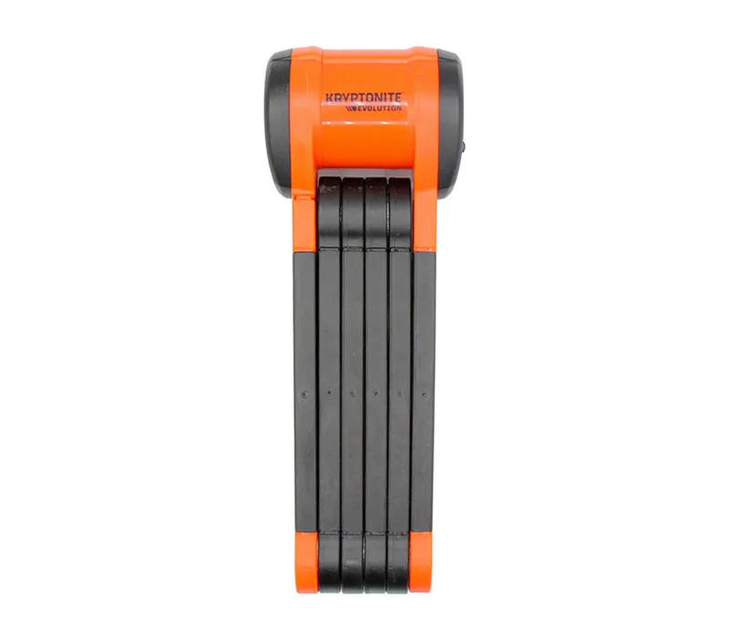 Kryptonite Evolution 790 Folding Lock in Orange/Black