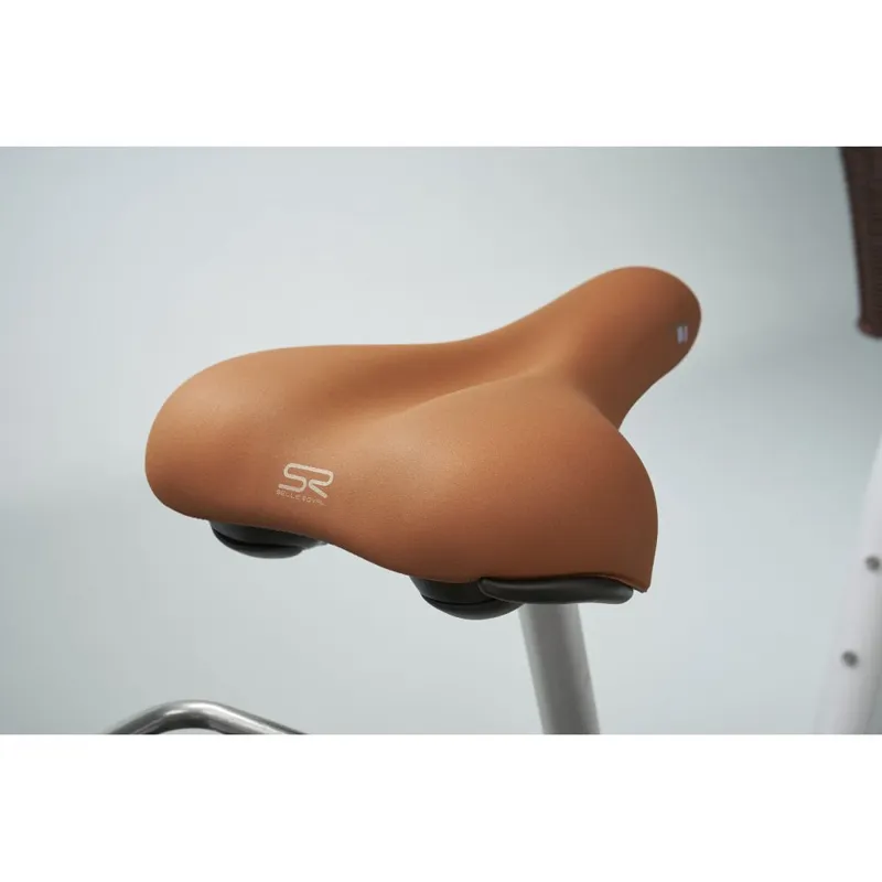 Pure Free Step Electric Hybrid Bike in White-1