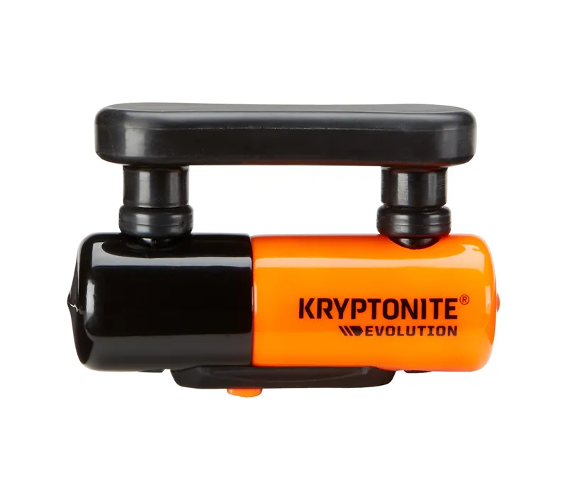 Kryptonite Evolution Compact Disc Lock in Yellow/Black