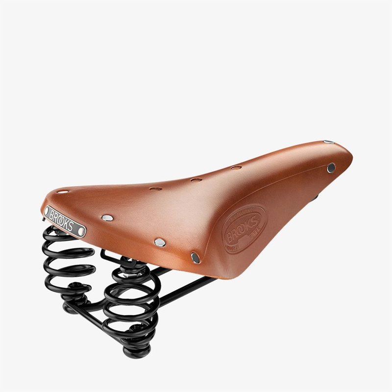 Brooks Flyer Saddle in Honey-2