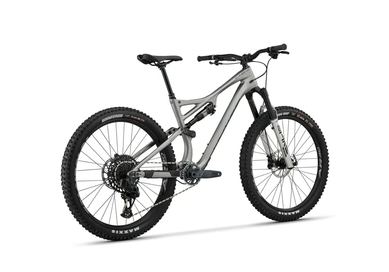 Whyte T-140C RSX  Full Suspension Trail Bike in Matt Grey with Black Grey-1