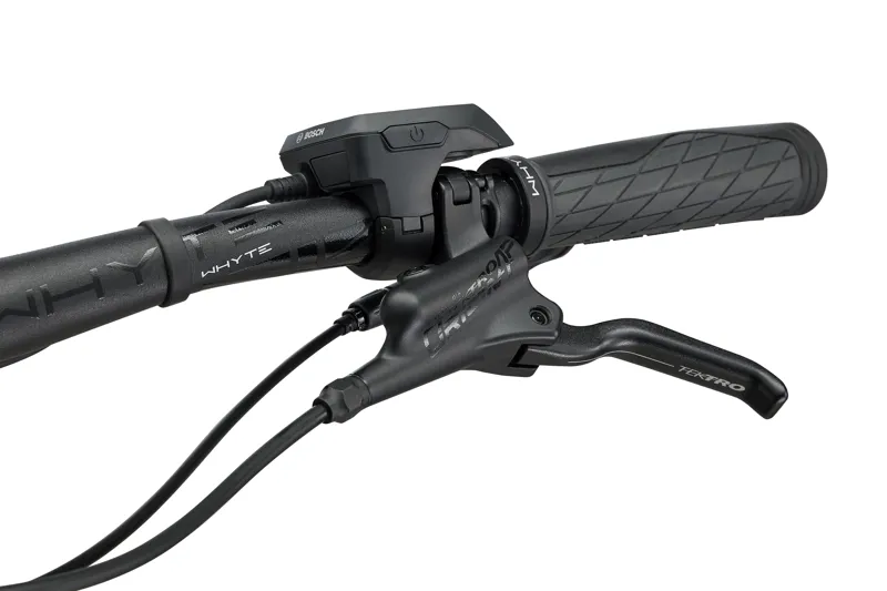 Whyte E-506 V2 Electric Hybrid Bike in Matt Black/Blue Burnt Orange-3