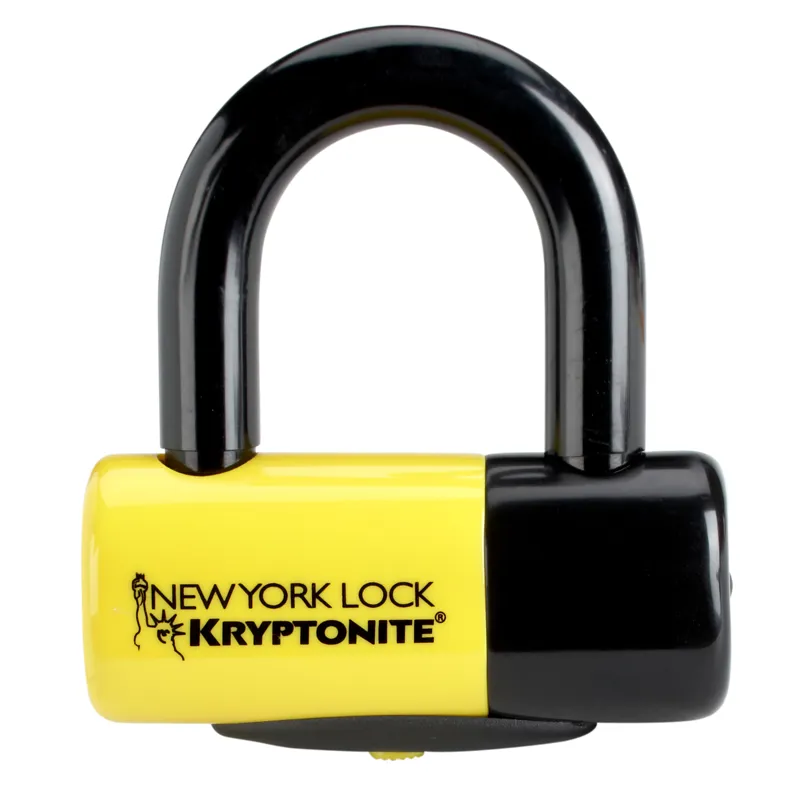 Kryptonite New York Fahgettaboudit 150cm Chain w/Lock in Black/Yellow-4