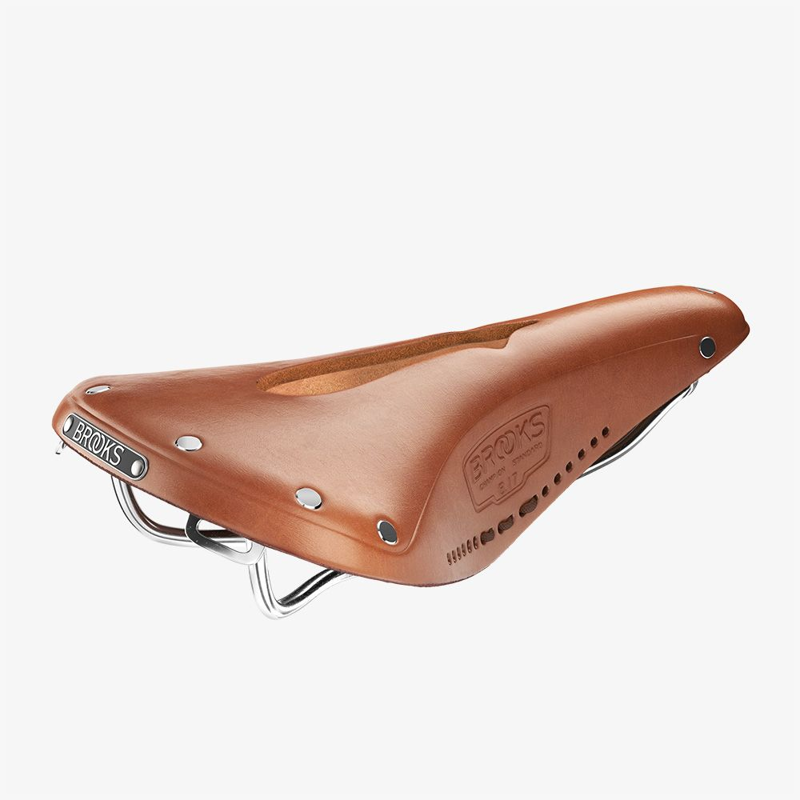 Brooks B17 Carved Saddle in Honey-2
