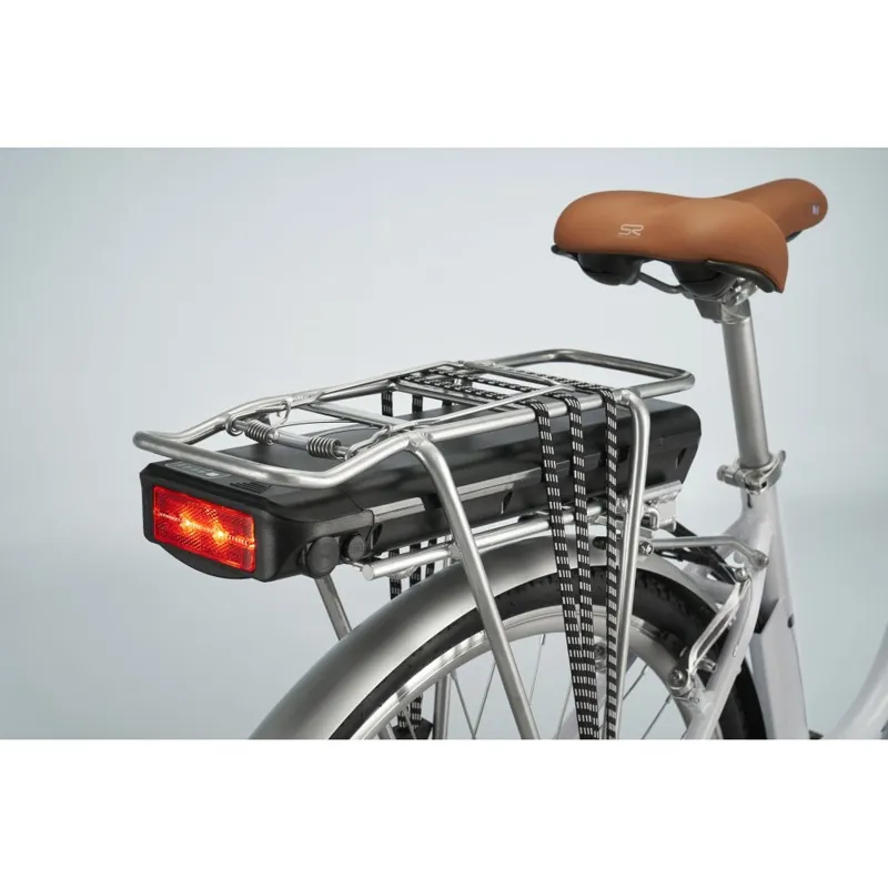 Pure Free Step Electric Hybrid Bike in White-2