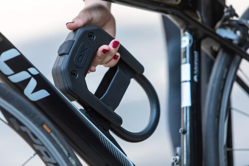 Hiplok DX Sold Secure Diamond D-Lock with Frame Clip in Black-4