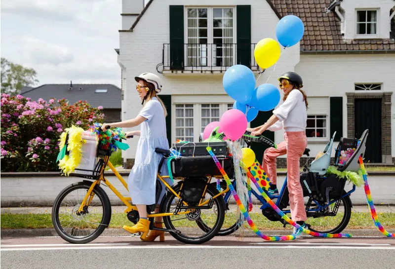 Veloe Multi-Lungo Cargo Line e-Cargo Bike with 3x3 Nine Gears in 5 Colours-6