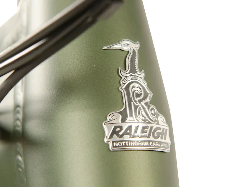 Raleigh Centros Crossbar Hub Gear eBike in Khaki Green-3
