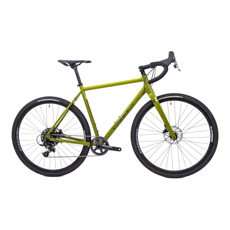 Kinesis G2 Gravel Adventure Bike in Khaki Green