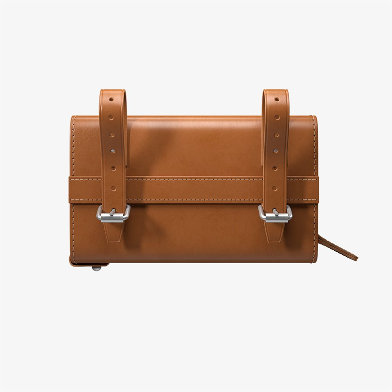 Brooks D Shaped Saddle Bag in Brown-1