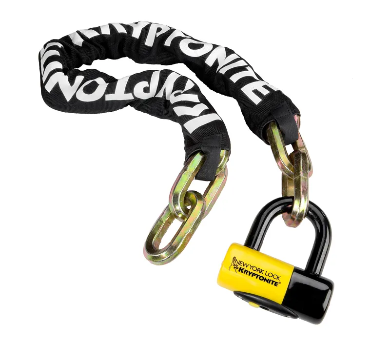 Kryptonite New York Fahgettaboudit 100cm Sold Secure Diamond Chain w/Lock