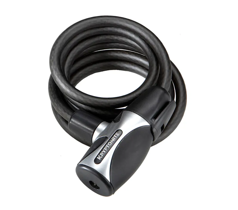Kryptonite Kryptoflex 12mmx180mm Cable Lock in Black