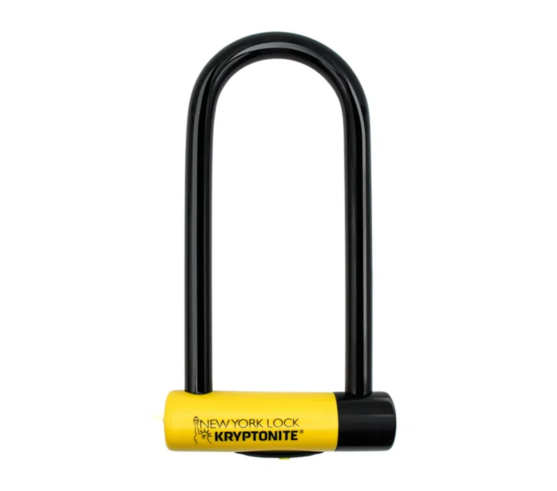 Kryptonite New York M18 Sold Secure Gold U-Lock in Yellow/Black